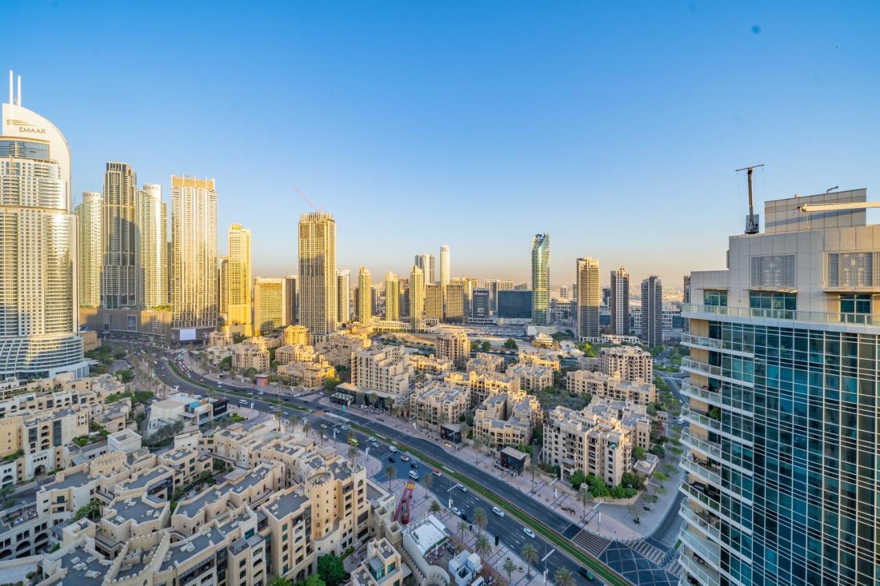 Chic And Zen Apartment, Near Burj Khalifa Tower Dubai Eksteriør bilde