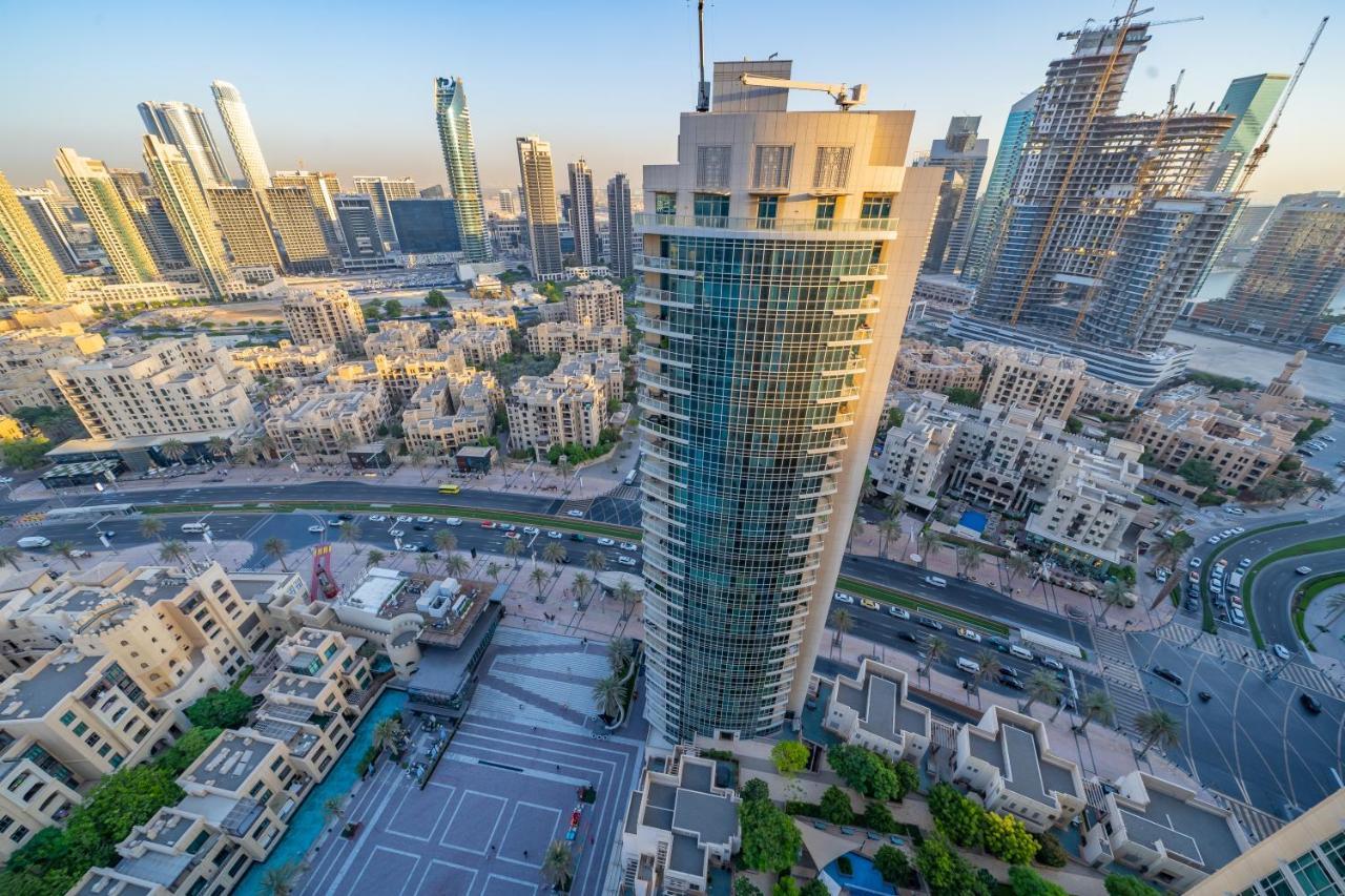 Chic And Zen Apartment, Near Burj Khalifa Tower Dubai Eksteriør bilde
