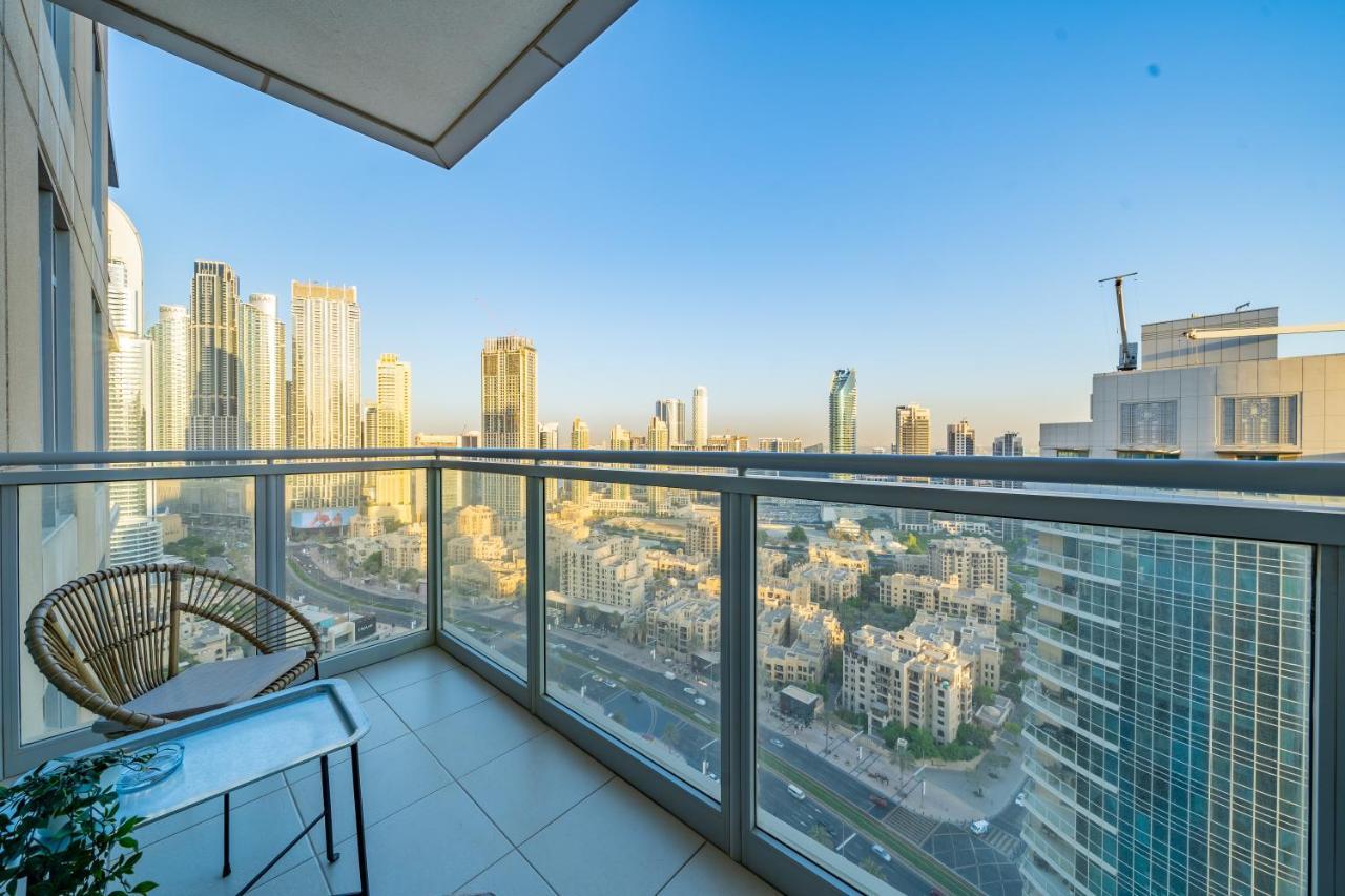 Chic And Zen Apartment, Near Burj Khalifa Tower Dubai Eksteriør bilde