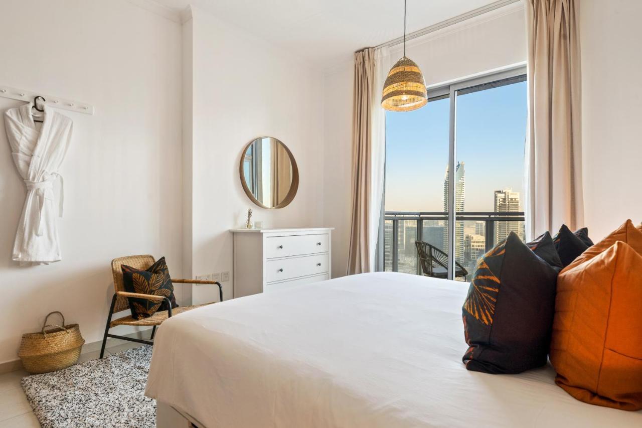 Chic And Zen Apartment, Near Burj Khalifa Tower Dubai Eksteriør bilde