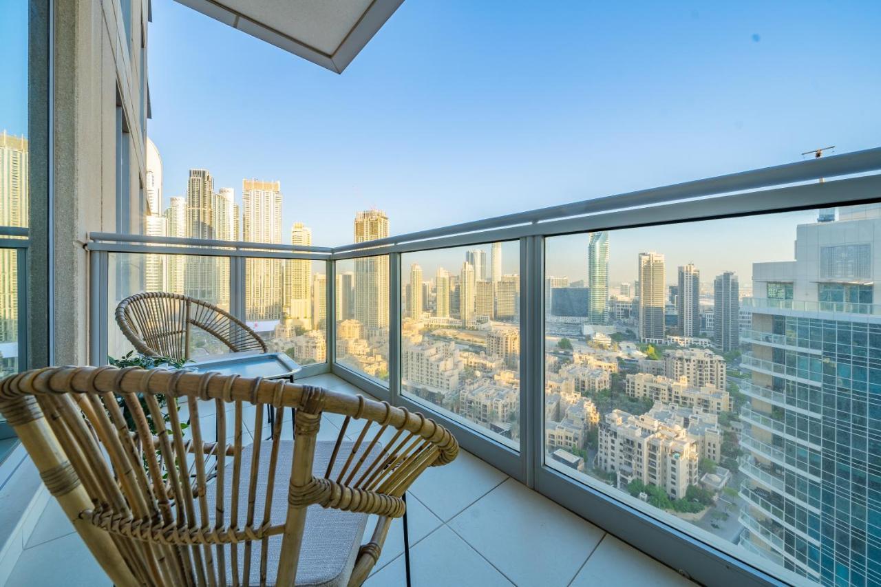 Chic And Zen Apartment, Near Burj Khalifa Tower Dubai Eksteriør bilde