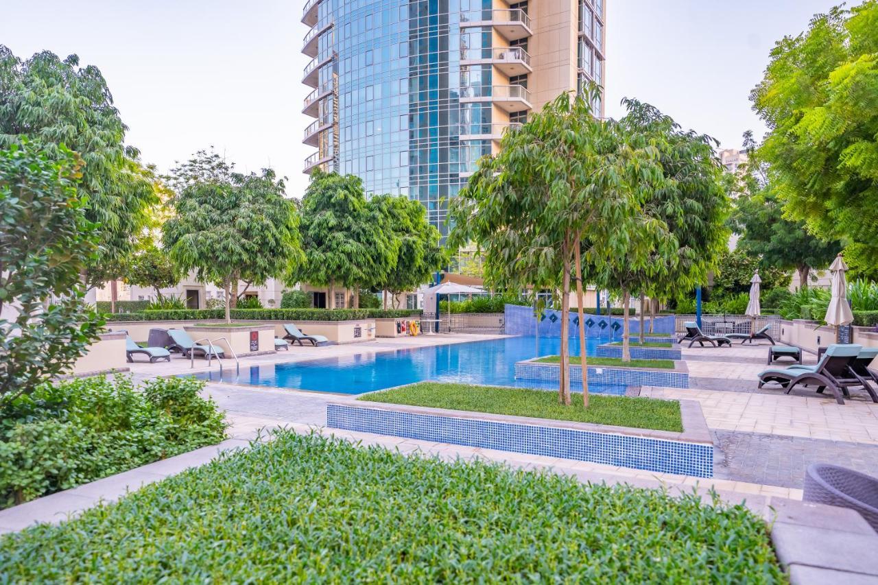 Chic And Zen Apartment, Near Burj Khalifa Tower Dubai Eksteriør bilde